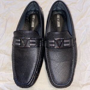 Black Leather Loafers